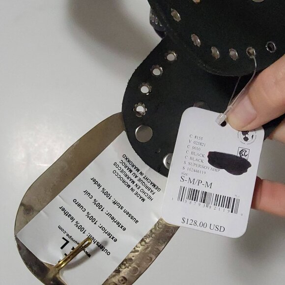 Free People Supernova Hip Belt Adjustable Boho Festival Hippie Country Women S/M - Picture 5 of 5